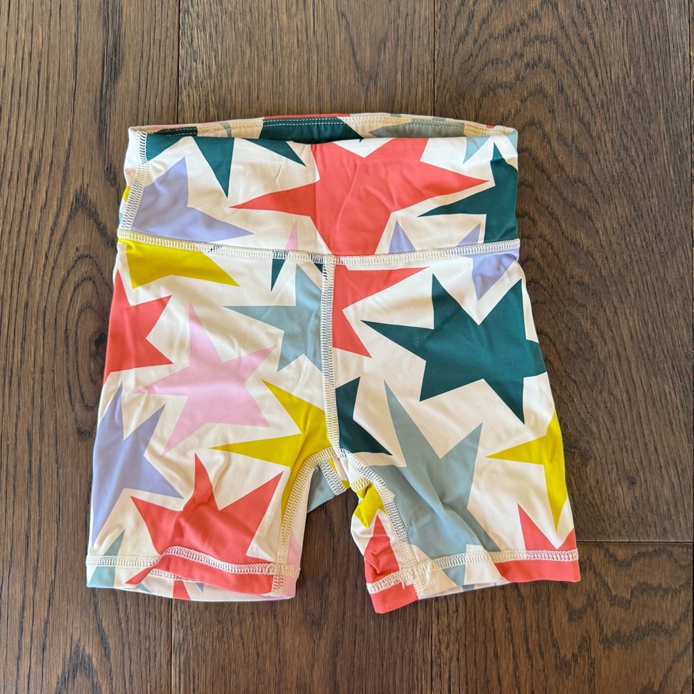 Hanna Andersson Star Print Spandex Shorts ~ Size 5 ~ Excellent Condition